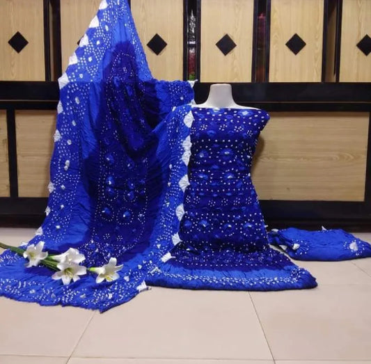 Exclusive Linen Chunri 3 Piece Dress – Soft Premium Fabric Ethnic Style