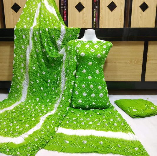 Classic Linen Chunri Suit 3 Piece – Elegant Cultural & Wedding Collection